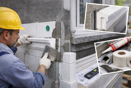 Cum integrezi profilele decorative cu termosistemul fără punți termice