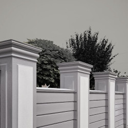 Capace de Gard Decorative din Polistiren EPS – Adro® Exterior