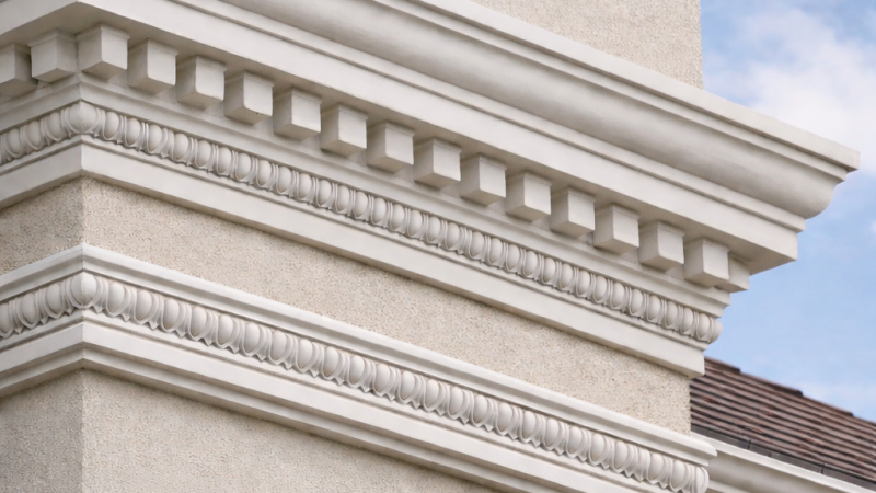 Cum combini cornișa cu brâul ca să obții proporții corecte