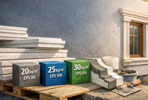 Ce densitate de polistiren e bună pentru profile de exterior?