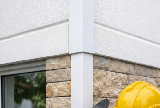 Detalii de colț pentru fațadă: colțare, muchii perfecte și protecție la impact