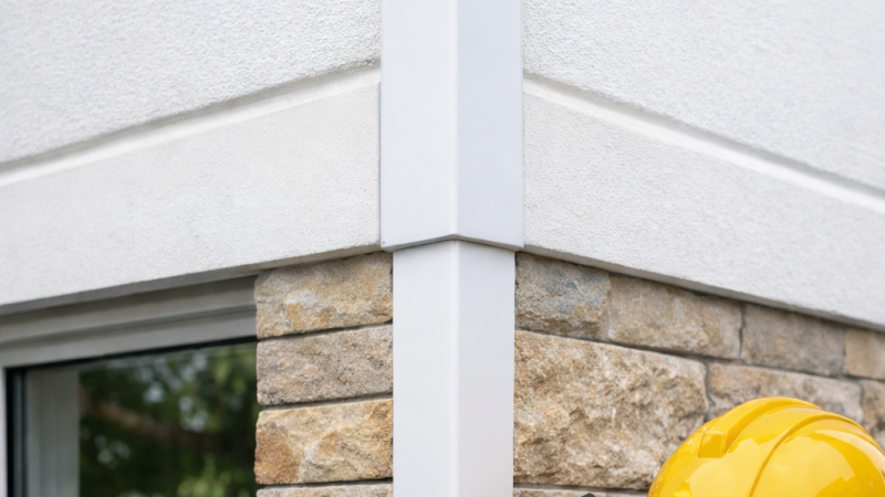 Detalii de colț pentru fațadă: colțare, muchii perfecte și protecție la impact