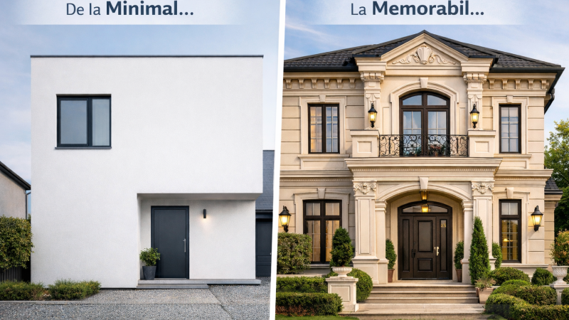 De la Minimal la Memorabil: Cum Profilurile Decorative Definesc o Fațadă Premium