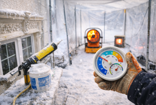 Montaj pe sezon rece: temperaturi, timpi de priză și ce să eviți iarna în România