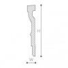 Ancadrament decorativ fereastra MA15 200X35X2000