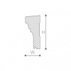 Solbanc decorativ FA10 125x100x2000