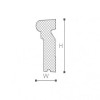 Solbanc decorativ FA13 140x60x2000