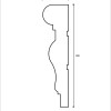 Ancadrament decorativ fereastra ADA151 200X50X2000
