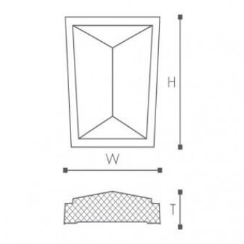 Cheie de bolta fereastra SA1 290X240X70