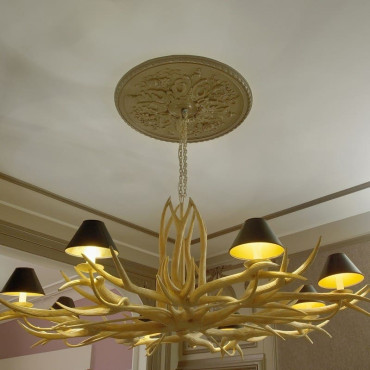 ROZETA DECORATIVA TAVAN PERETE POLIURETAN ARSTYL R12 825MM