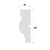 Ancadrament decorativ fereastra ADA118 120X40X2000