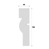 Ancadrament decorativ fereastra ADA124 150X40X2000