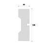 Ancadrament decorativ fereastra ADA125 120X40X2000