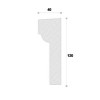 Ancadrament decorativ fereastra ADA129 120X40X2000 Ancadrament decorativ fereastra ADA129 120X40X2000