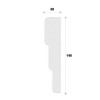 Ancadrament decorativ fereastra ADA132 145X30X1250 Ancadrament decorativ fereastra ADA132 145X30X1250