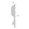 Ancadrament decorativ fereastra ADA136 225X40X2000