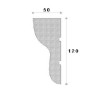 Ancadrament decorativ fereastra ADA137 120X50X2000