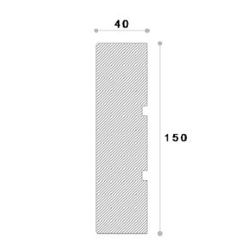 Ancadrament decorativ fereastra ADA161 150X40X2000 Ancadrament decorativ fereastra ADA161 150X40X2000