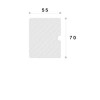 Ancadrament decorativ fereastra ADA191 70X55X2000
