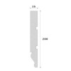Ancadrament decorativ fereastra ADA223 200X25X2000
