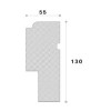 Ancadrament decorativ fereastra ADA227 130X55X2000