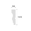Ancadrament decorativ fereastra ADA214 120x30x2000
