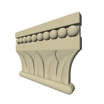 Capiteliu coloana decorativa ADRO-DECOR ADPC4 400X280X60