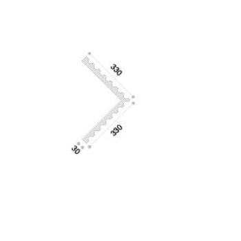 Coltar exterior NCL109 330/330X30X1000