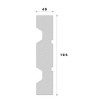 Cornisa decorativa exterior ADC102 195X40X2000