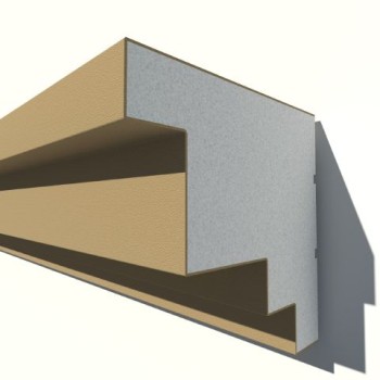 Cornisa decorativa exterior ADC153 250X250X2000