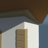Cornisa decorativa exterior ADC164 180X180X2000