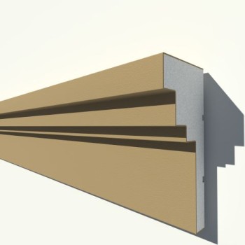 Cornisa decorativa exterior ADC165 275X120X2000