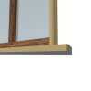 Solbanc decorativ fereastra ADA182 70X40X2000