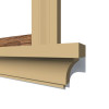Solbanc decorativ fereastra ADS105 145X85X2000