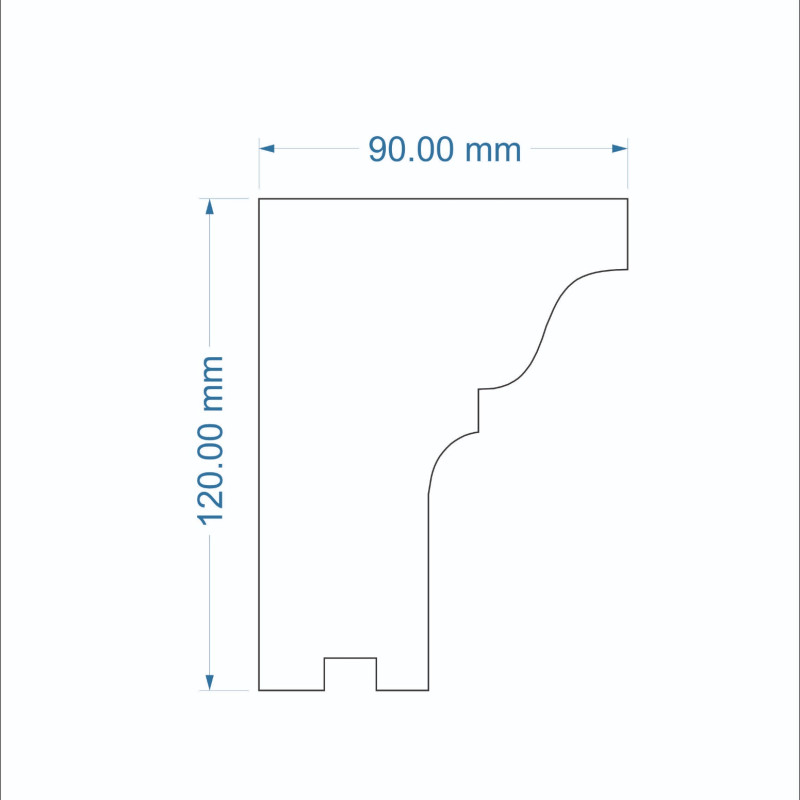 Solbanc decorativ fereastra ADS110 120X90X1250 Solbanc decorativ fereastra ADS110 120X90X1250
