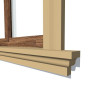 Solbanc decorativ fereastra ADS111 110x75x1250