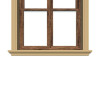 Solbanc decorativ fereastra ADS124 130X65X2000