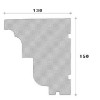 Solbanc decorativ fereastra ADS136 150X130X2000 Solbanc decorativ fereastra ADS136 150X130X2000