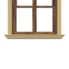 Solbanc decorativ fereastra ADS137 150X90X2000