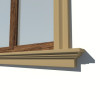 Solbanc decorativ fereastra REFA10 125X100X2000