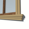 Solbanc decorativ fereastra REFA11 140X70X2000