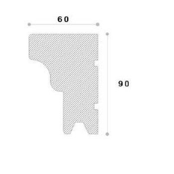 Solbanc decorativ fereastra REFA12 90X60X1250