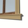 Solbanc decorativ fereastra REFA13 140X60X2000