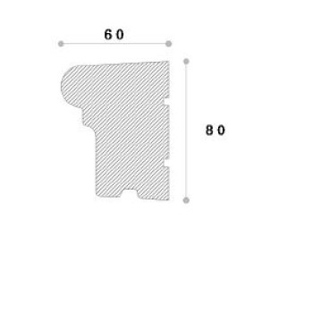 Solbanc decorativ fereastra REFA14 80X60X2000